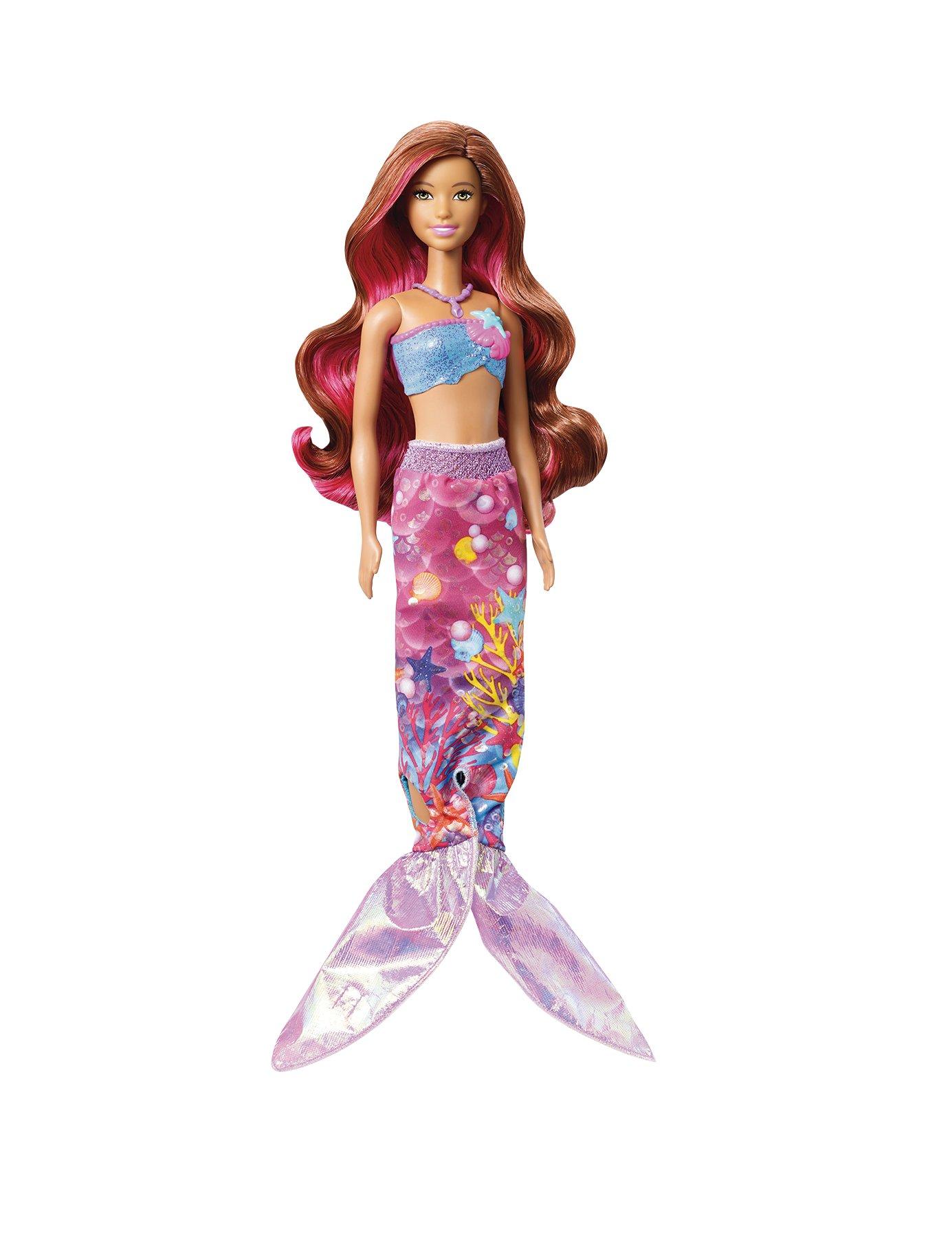 Barbie Barbie Dolphin Magic Transforming Mermaid Doll  littlewoodsireland.ie