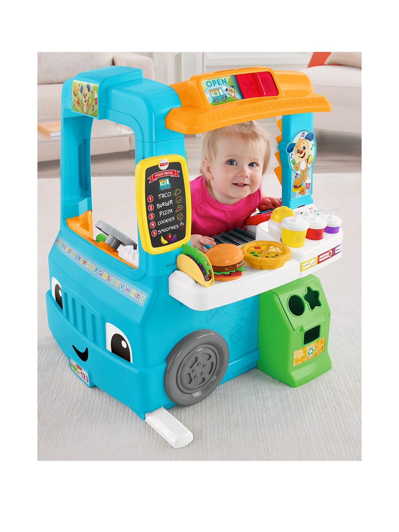 fisher price laugh and learn servin up food truck