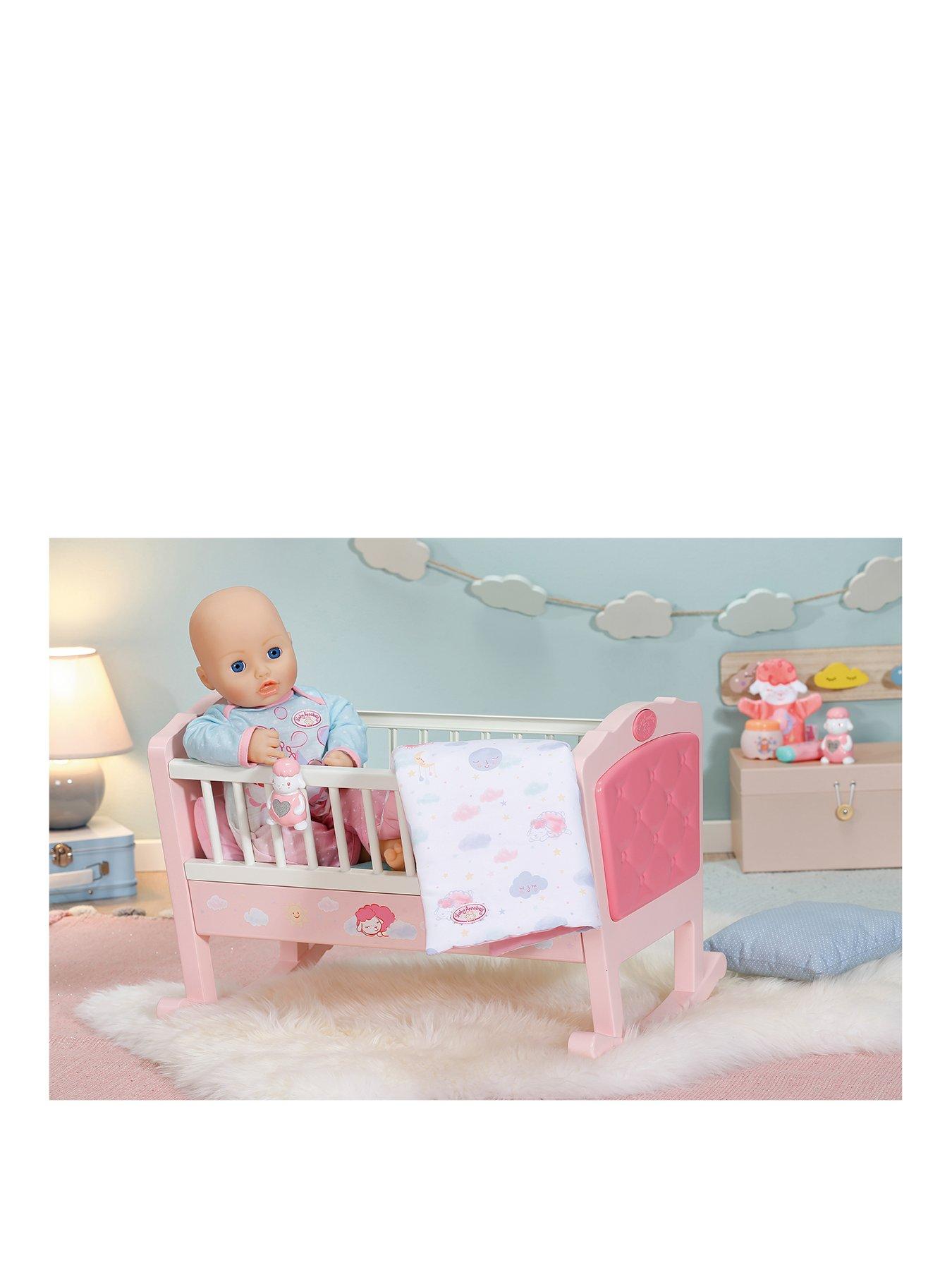 baby annabell rocking cradle