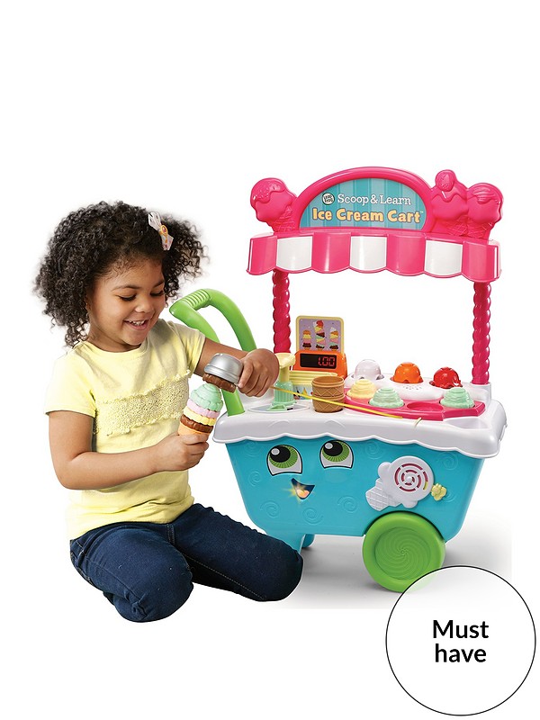leapfrog ice cream cart toy set