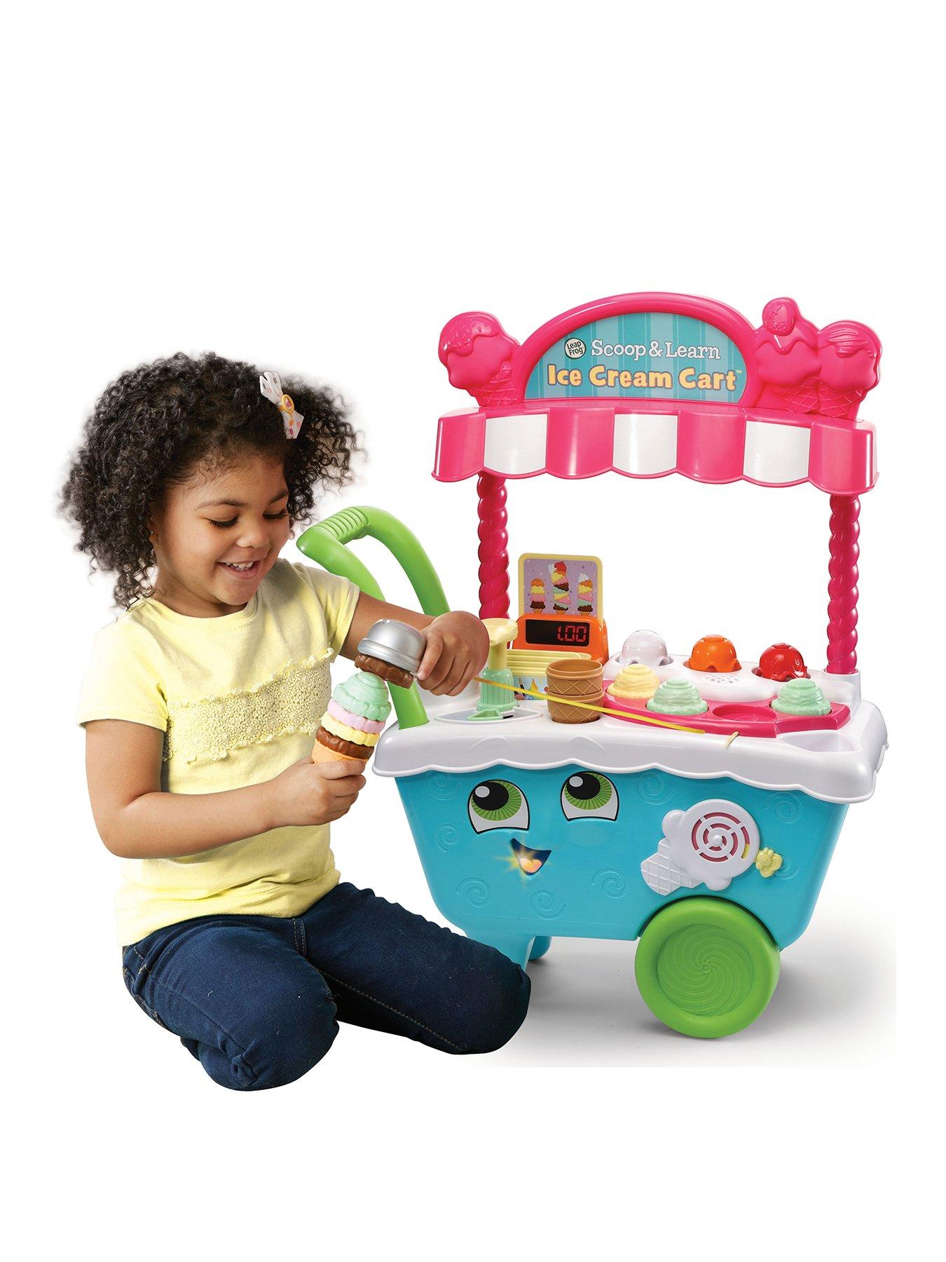 leapfrog ice cream cart toy set