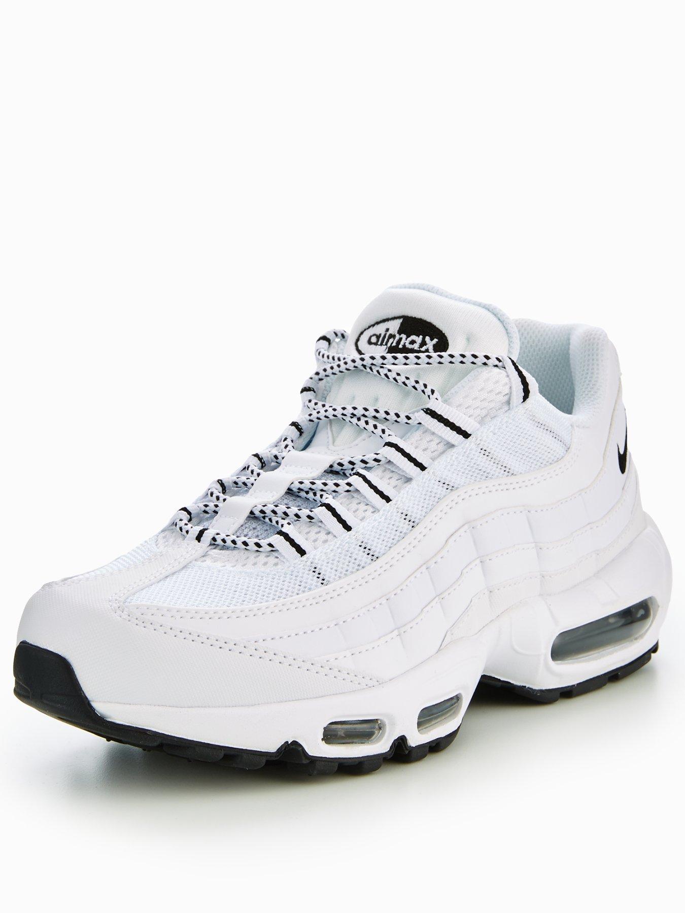 nike air max 95 all white