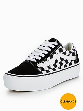 vans platform old skool checkerboard vans platform old skool checkerboard