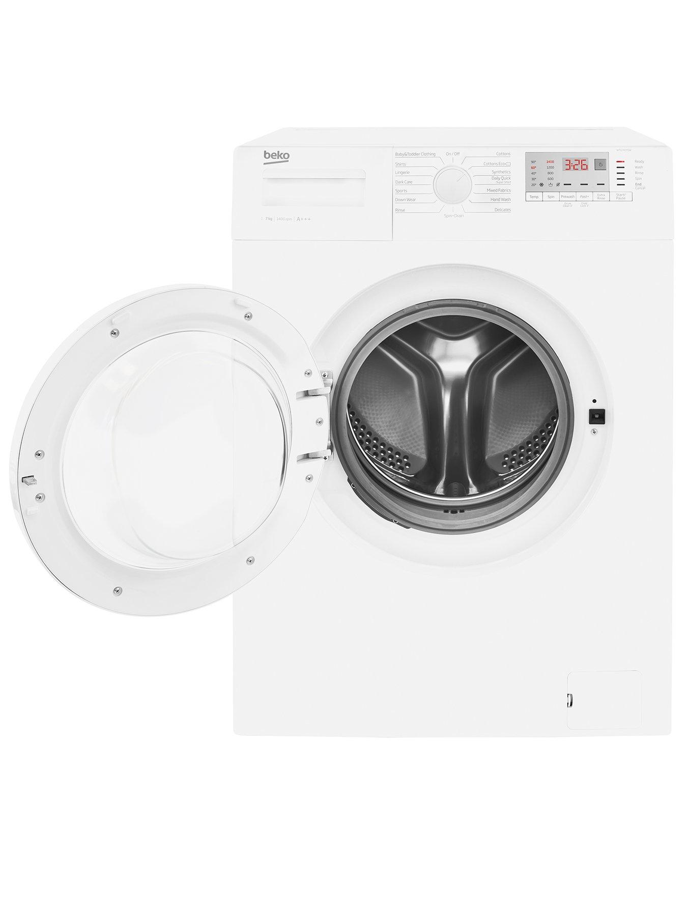 Beko Wtg741m1w 7kg Load 1400 Spin Washing Machine White