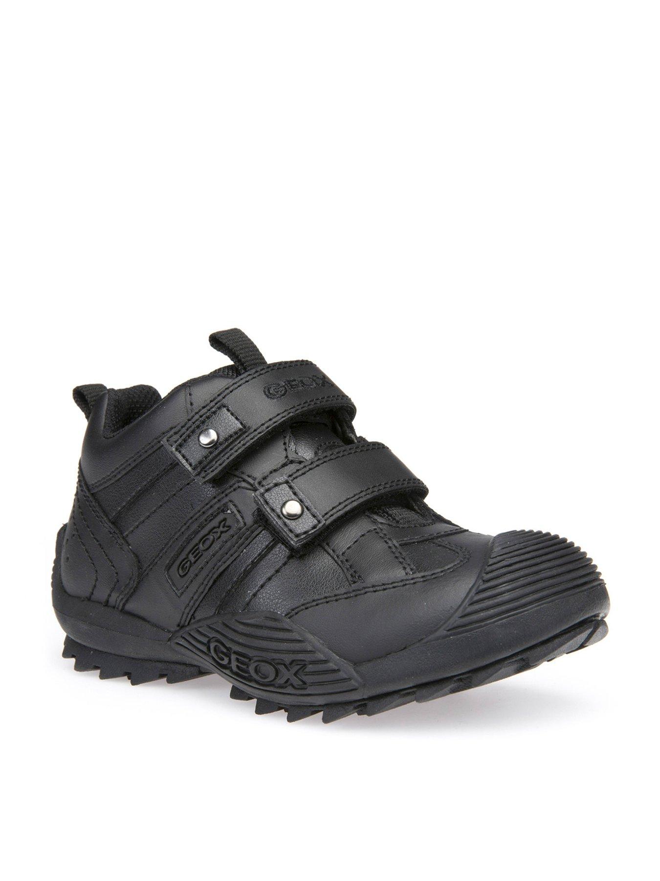 boys black velcro shoes