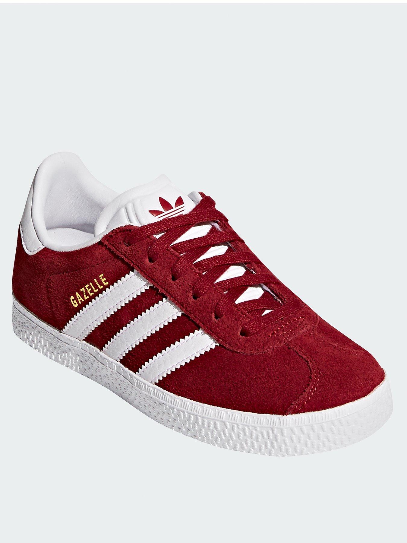 childrens red adidas trainers