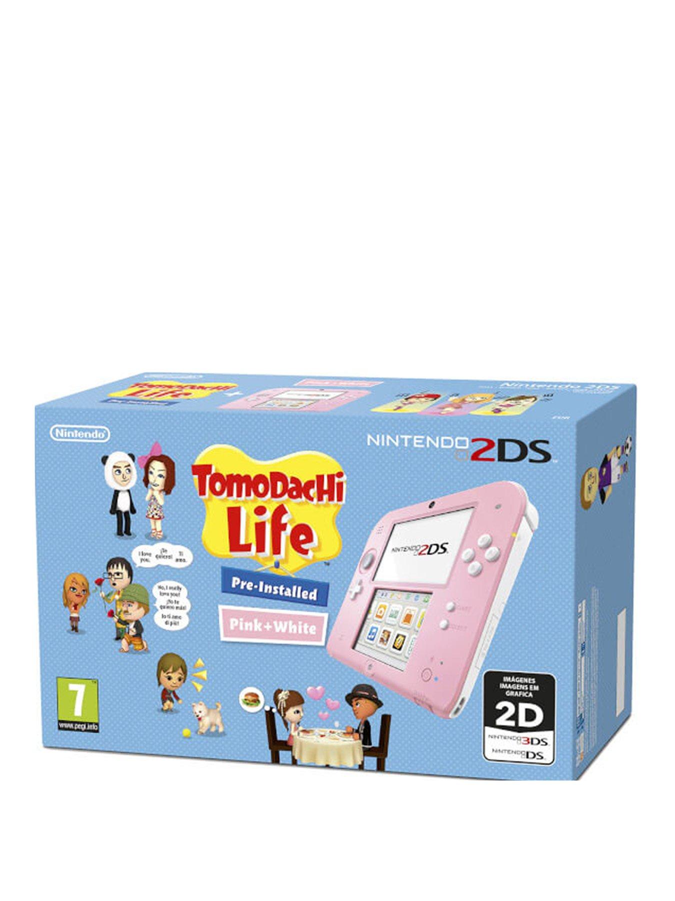 nintendo-2ds-pink-and-white-console-with-tomodachi-life