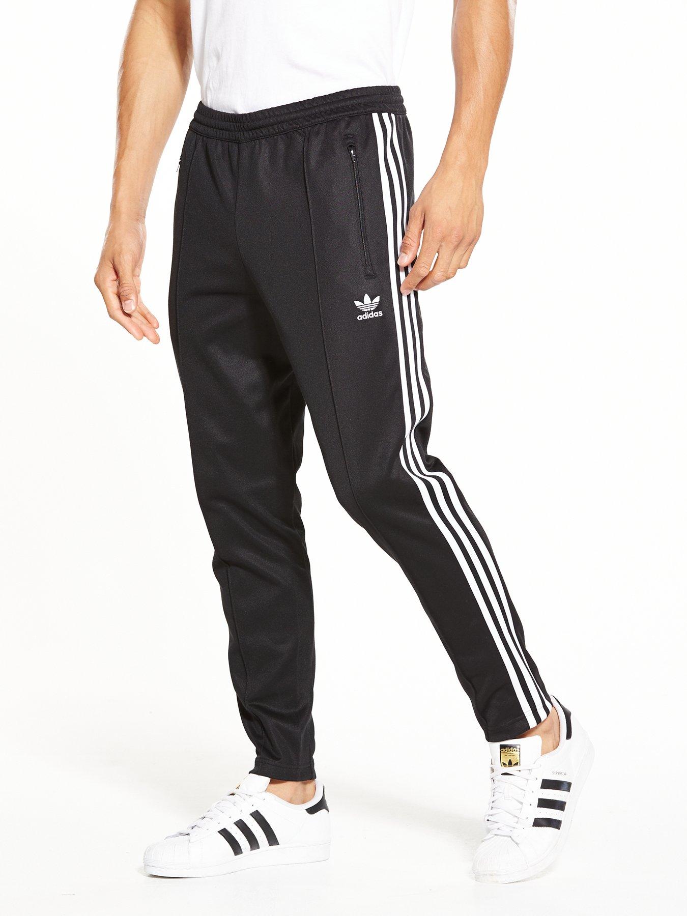 adidas track pants with timbs