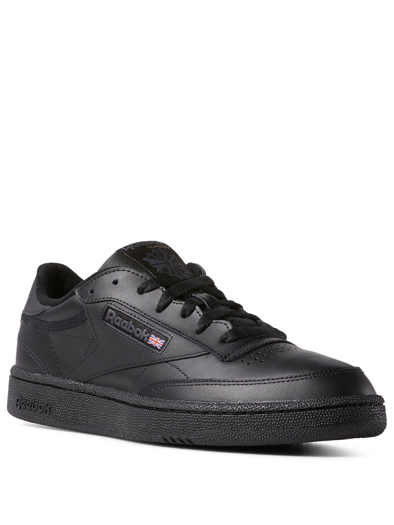 reebok classic club black