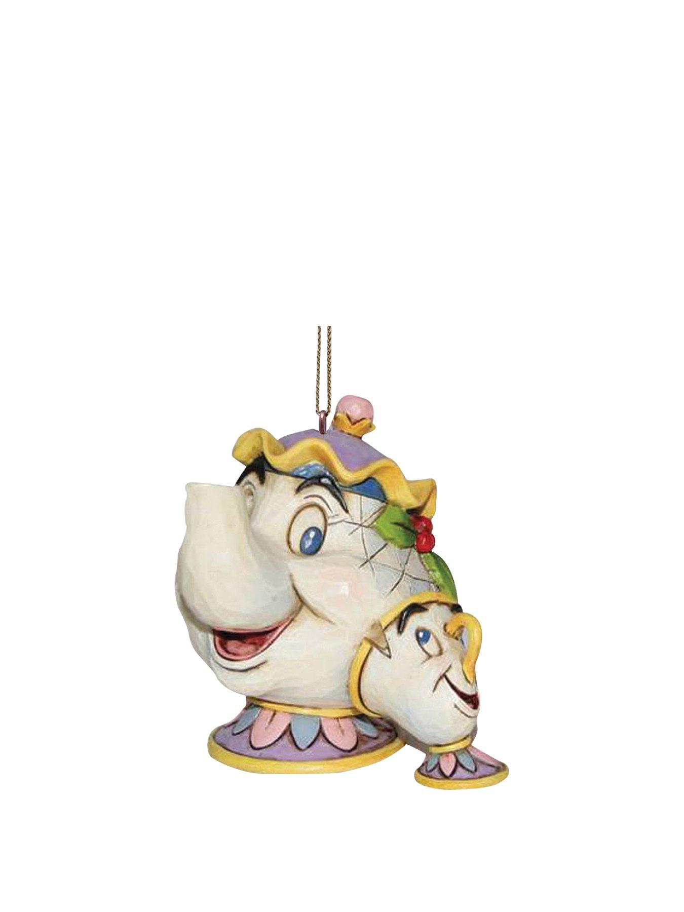 Disney Beauty And The Beast Mrs Potts Chip Hanging Christmas