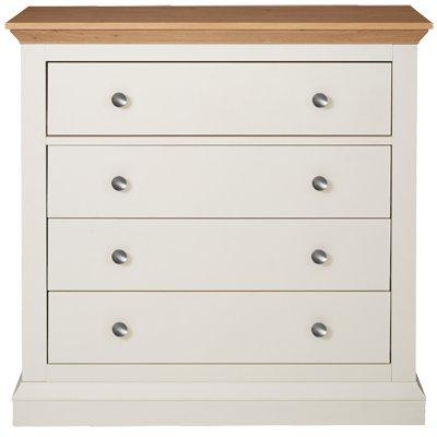 Cream Self Assembly Wood Effect Chest Of Drawers Home