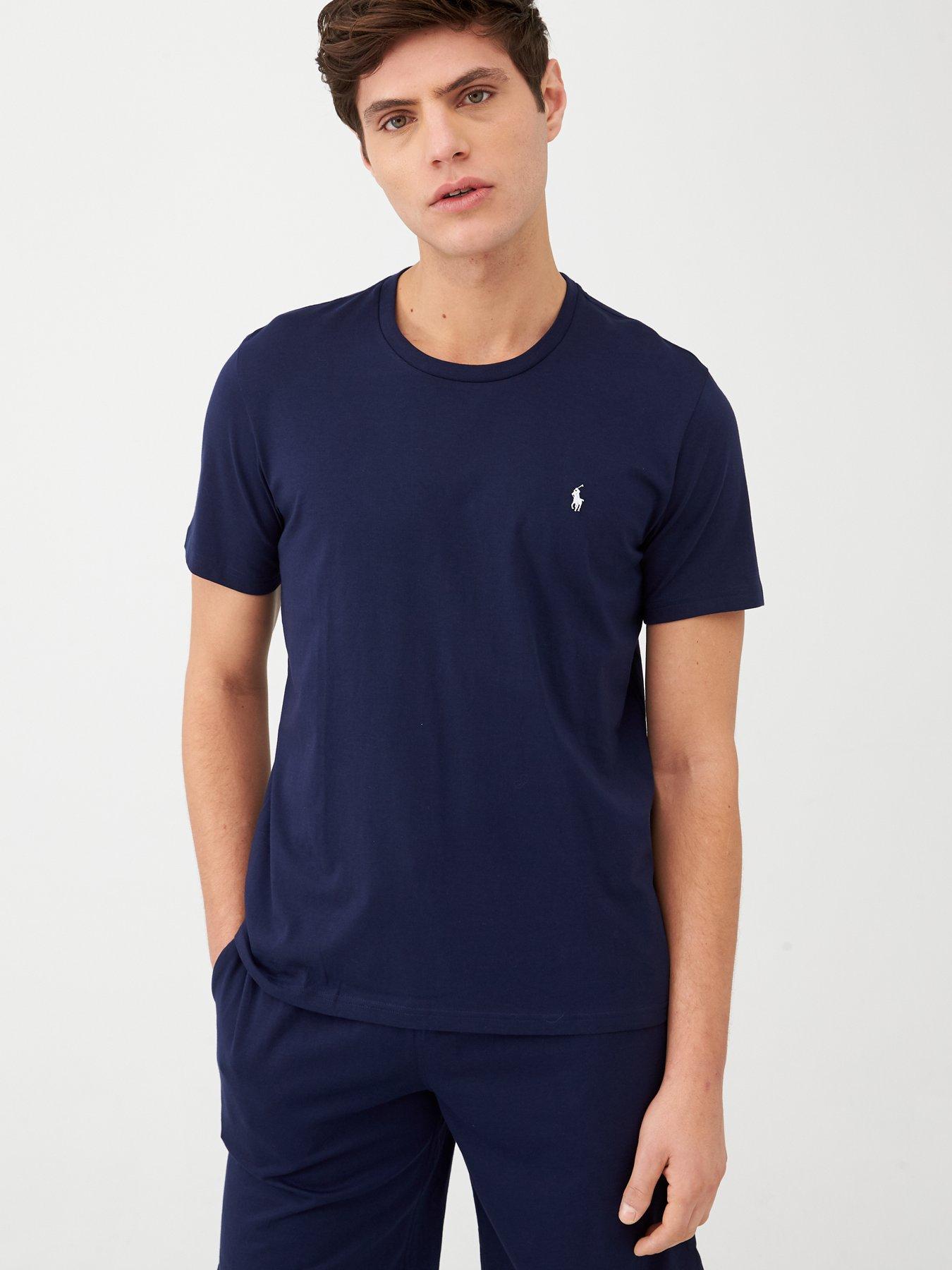 Polo Ralph Lauren Single Logo T Shirt Navy Littlewoodsireland Ie