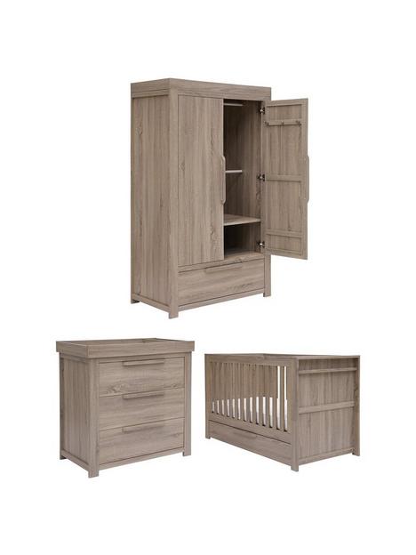 mamas-papas-franklin-cot-bed-dresser-changer-and-wardrobe