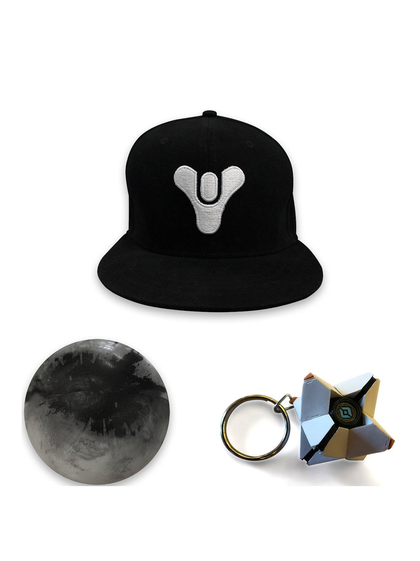 destiny-2-3d-ghost-key-ring-traveller-stress-ball-and-tricorn-snapback