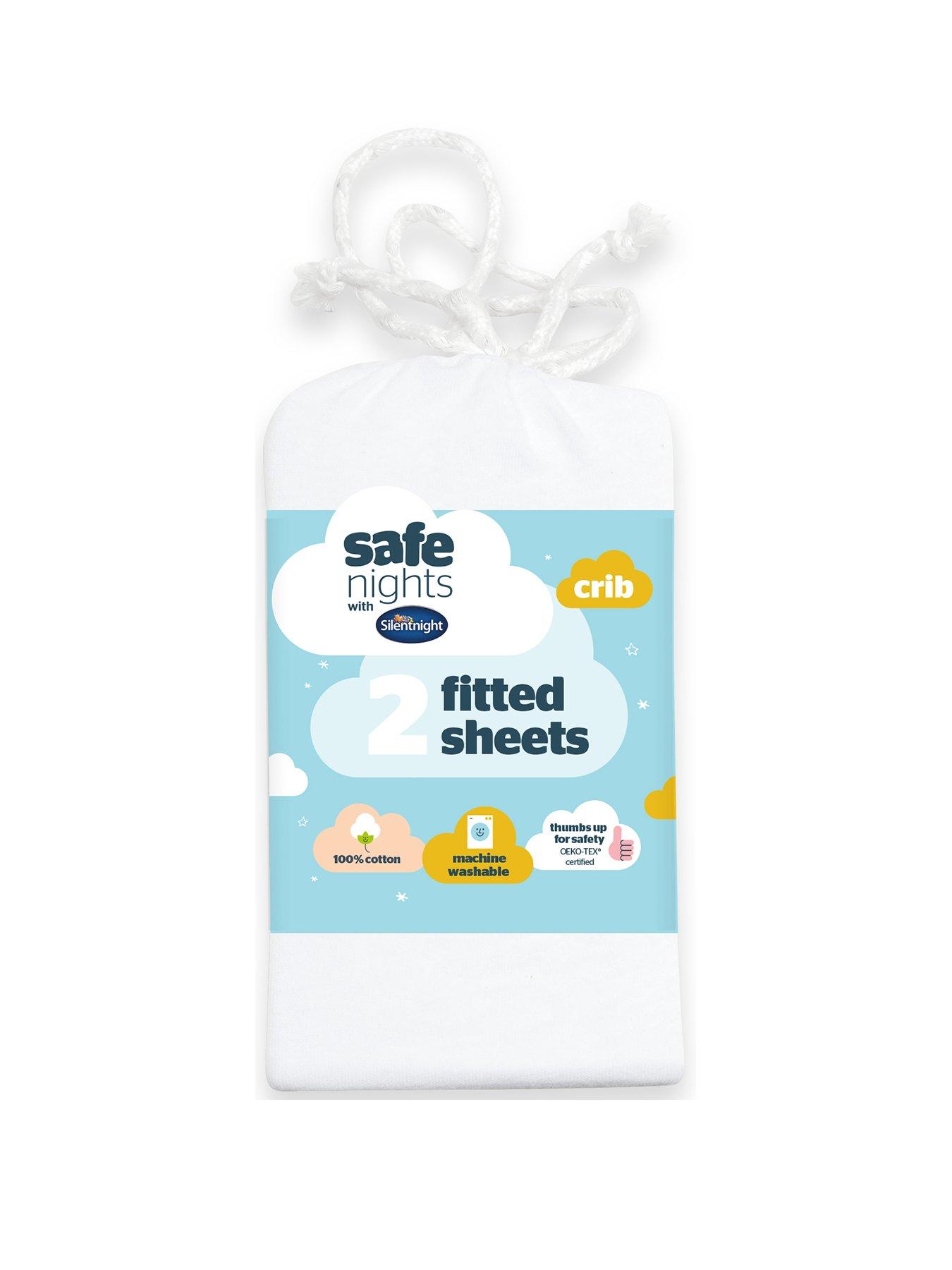 cot sheets 140cm x 70cm