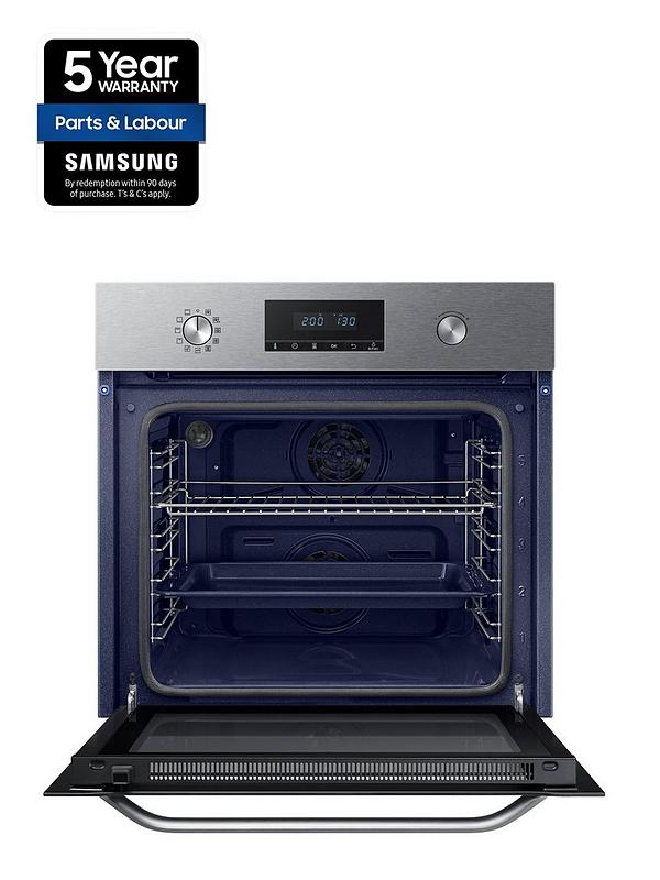 Samsung Nv70k3370bs Eu 60cm Single Electric Oven With Dual Fan Stainless Steel Littlewoodsireland Ie - Samsung Wall Oven Reviews Nz
