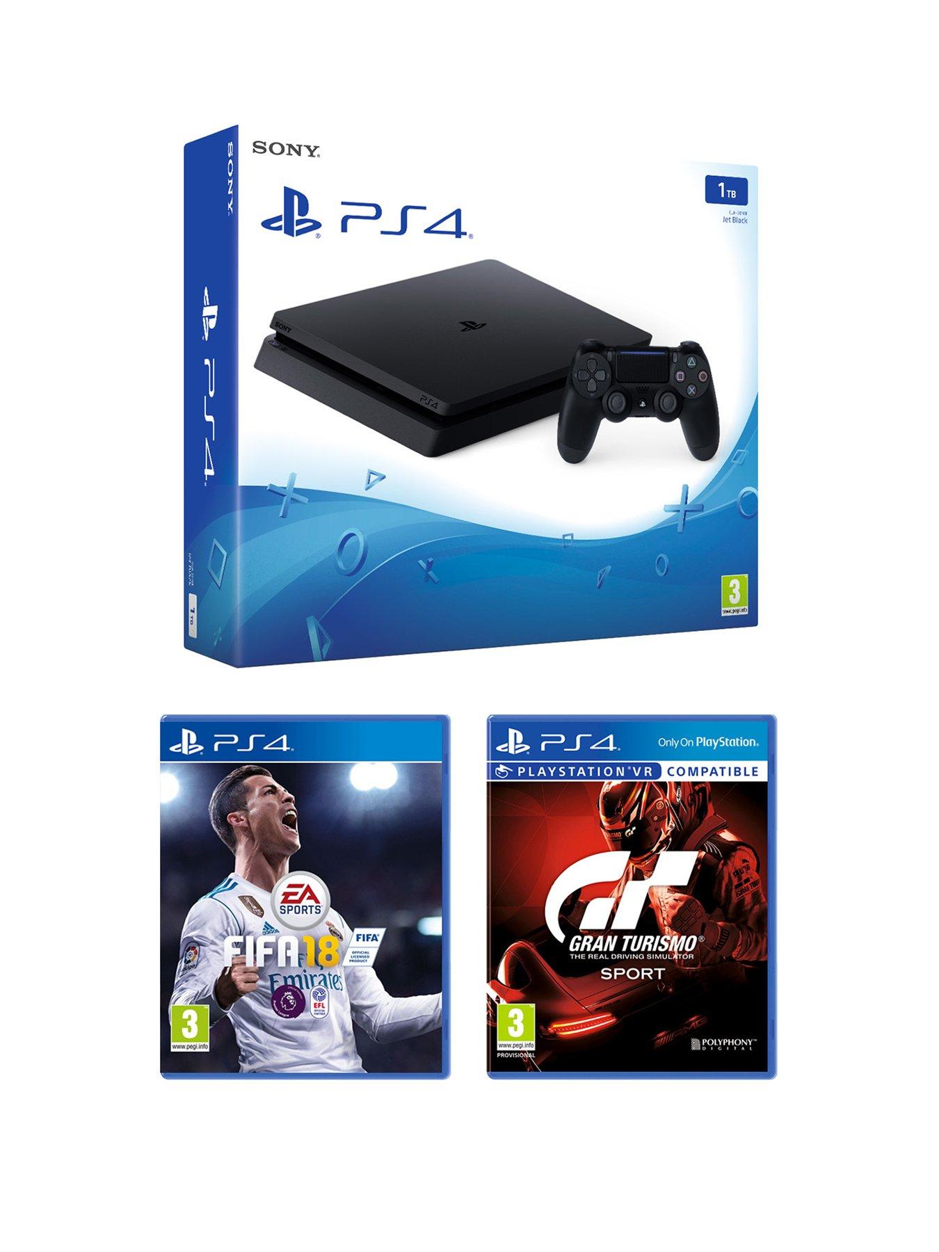 playstation-4-1tb-black-slim-console-with-fifa-18-and-gt-sport