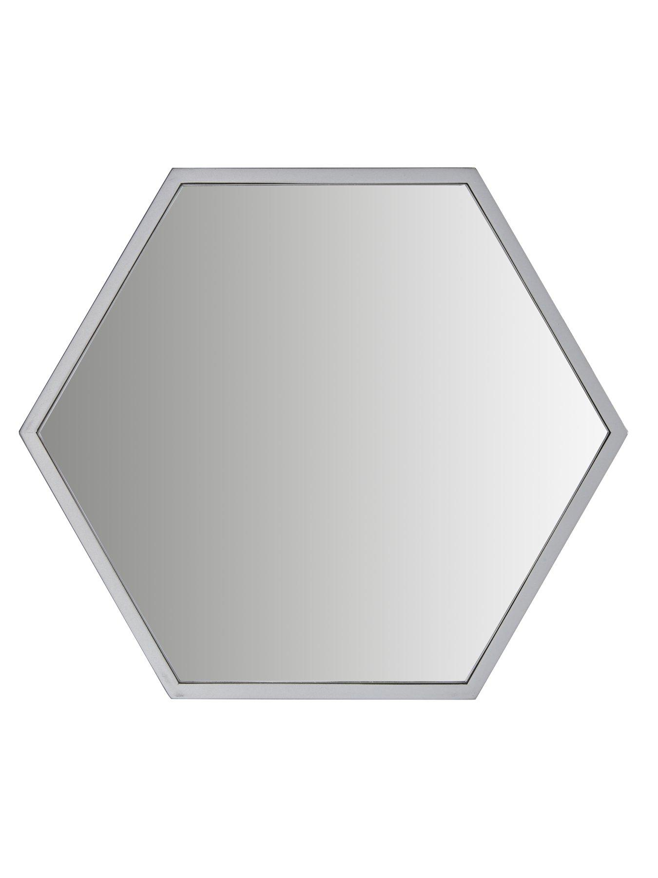 Featured image of post Hexagon Mirror Set Of 3 / Practical for a foyer, bedroom, bathroom or really any room.