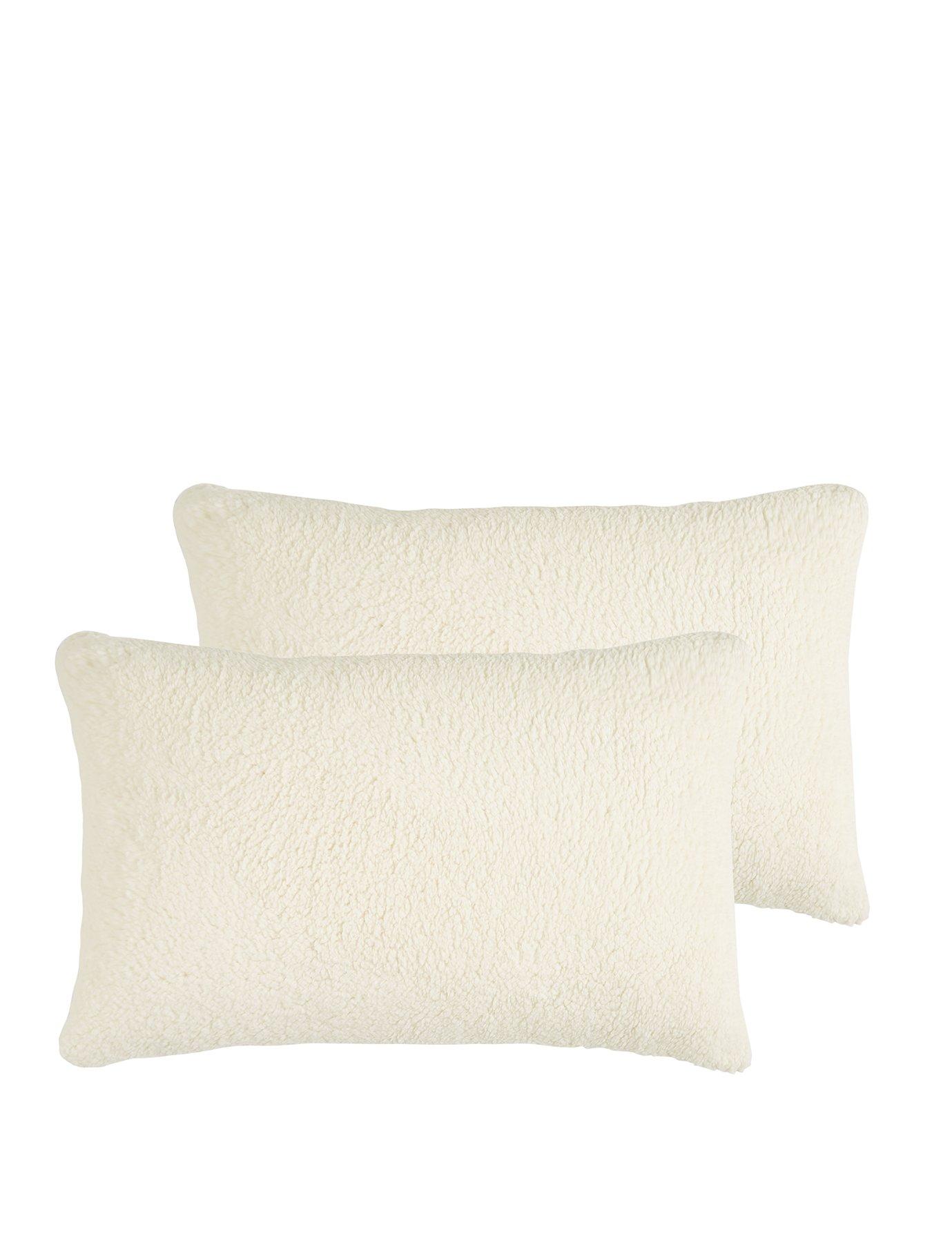 teddy fleece pillow