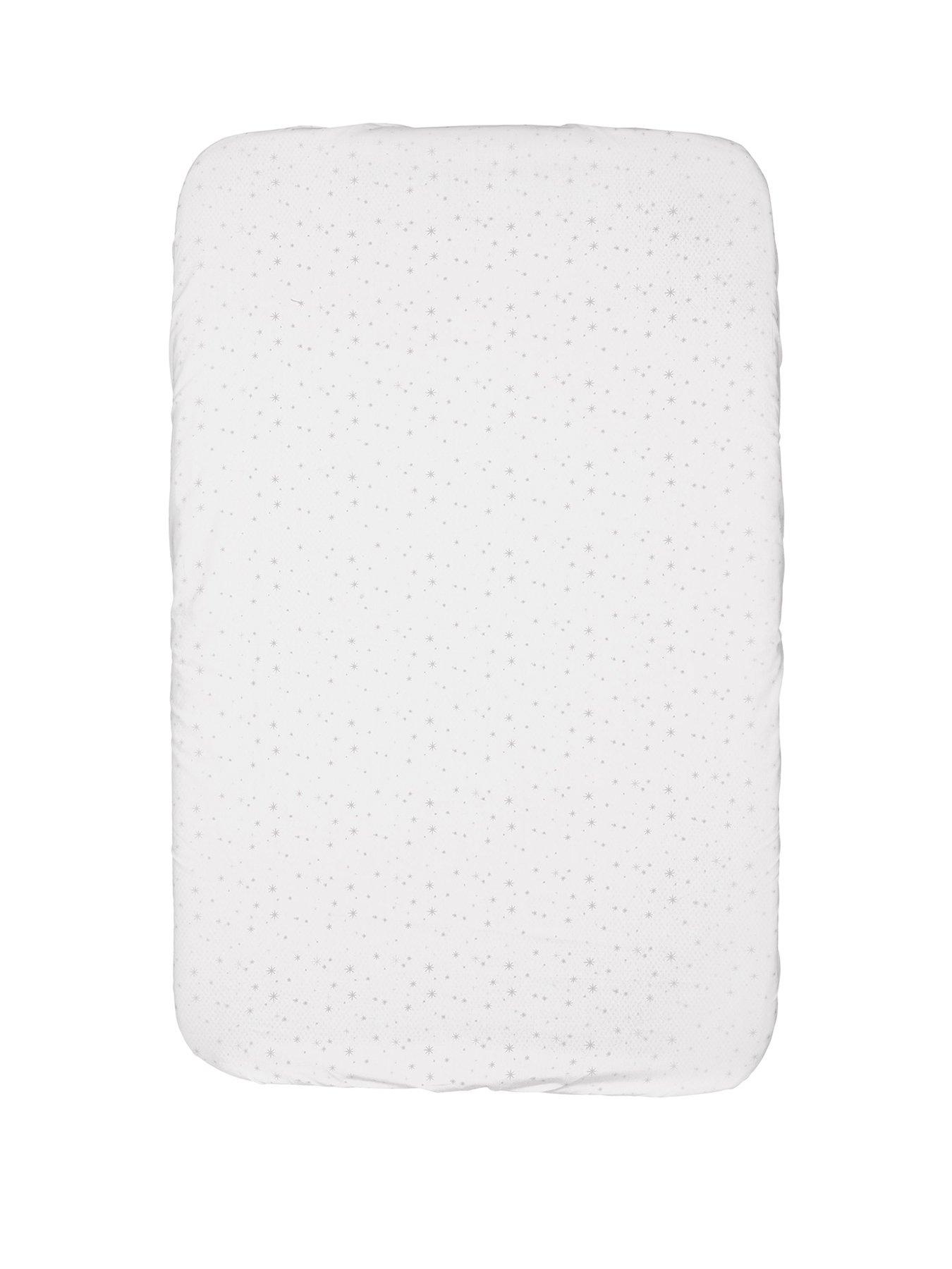 snuz bedside crib fitted sheets