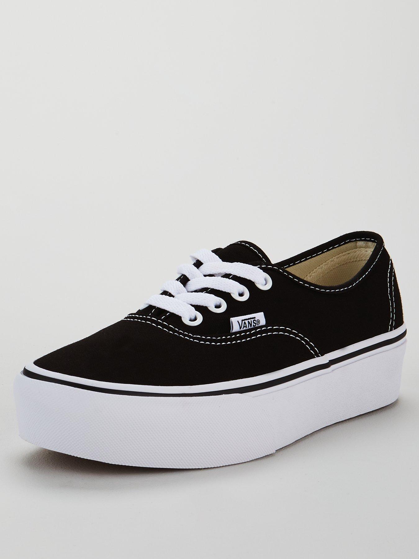 Vans UA Authentic Platform 2.0 - Black | littlewoodsireland.ie