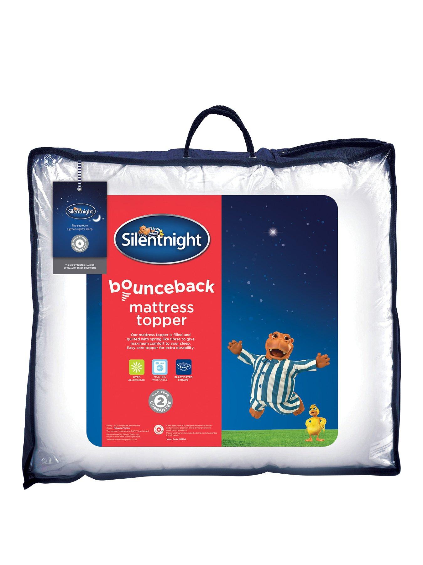 Silentnight Bounceback Mattress Topper Littlewoodsireland Ie