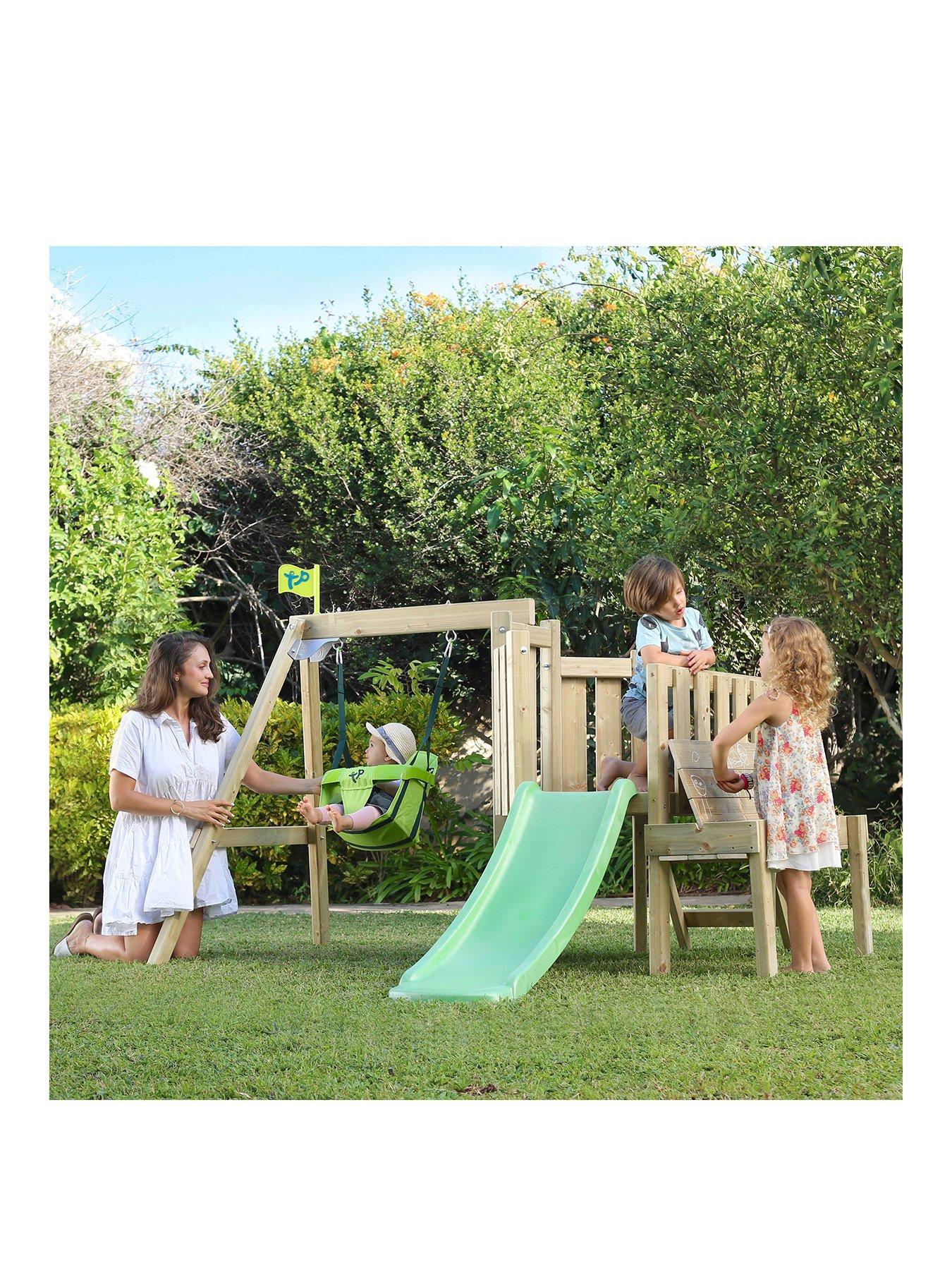 wooden toddler playset