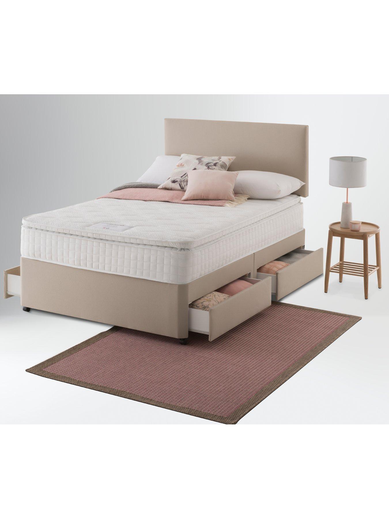 Layezee Made By Silentnight Addison 800 Pocket Pillow Top Divan