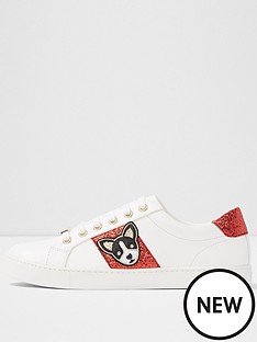 White Aldo Shoes Boots Women Www Littlewoodsireland Ie Aldo Leginiel Lace Up Sneaker White