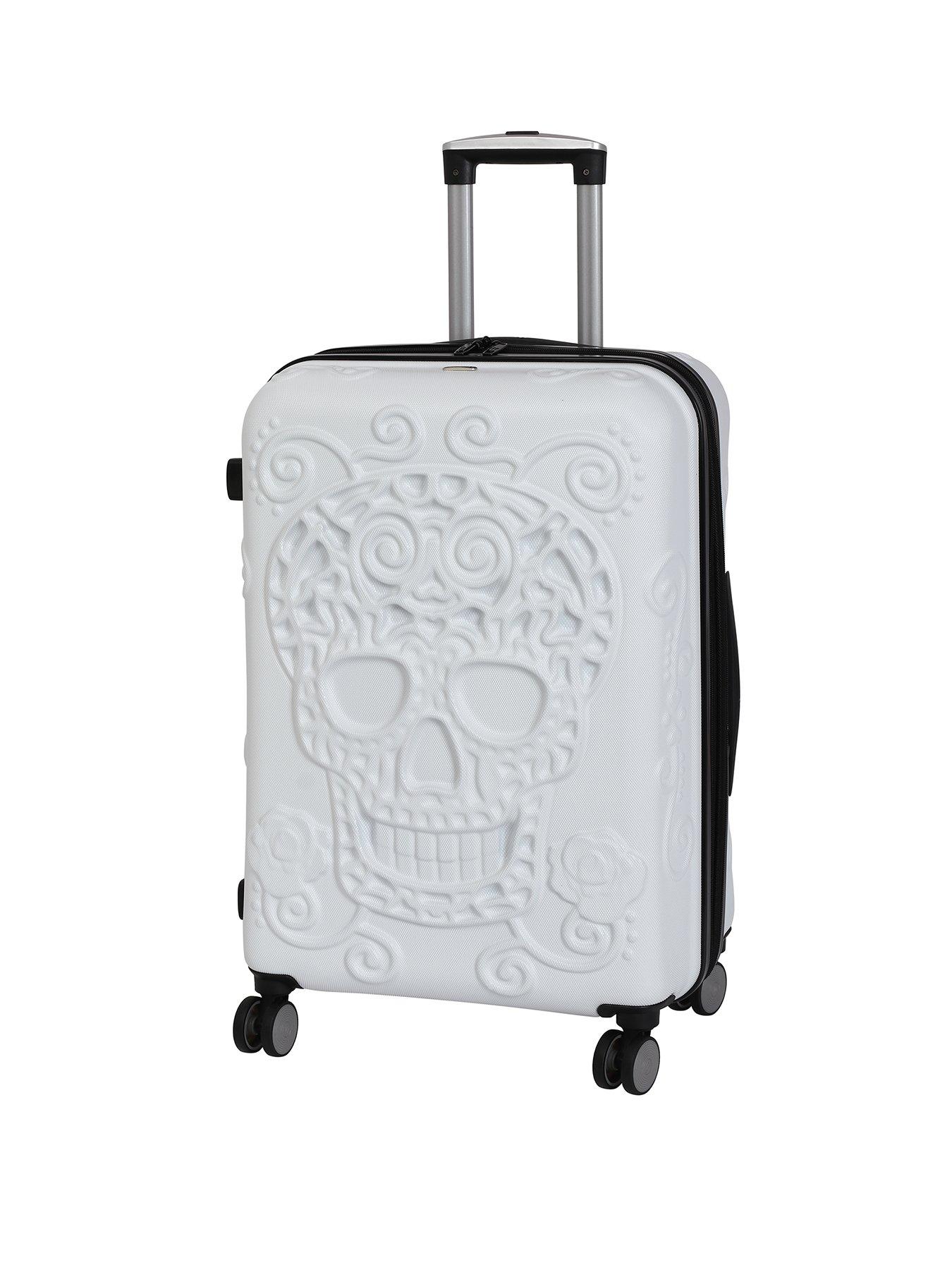 it skull suitcase