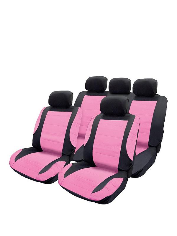 Streetwize Accessories Think Pink Seat, Hot Pink Car Seat Covers