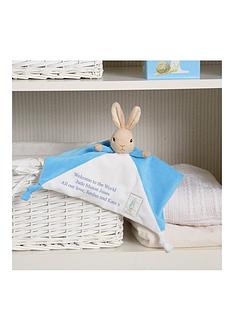 Peter Rabbit Personalised Peter Rabbit Comforter