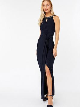 monsoon maxi dress shorter length navy littlewoodsireland ie monsoon maxi dress shorter length navy littlewoodsireland ie