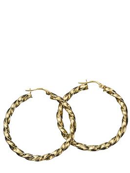 love-gold-9-carat-yellow-gold-twisted-ribbon-earrings