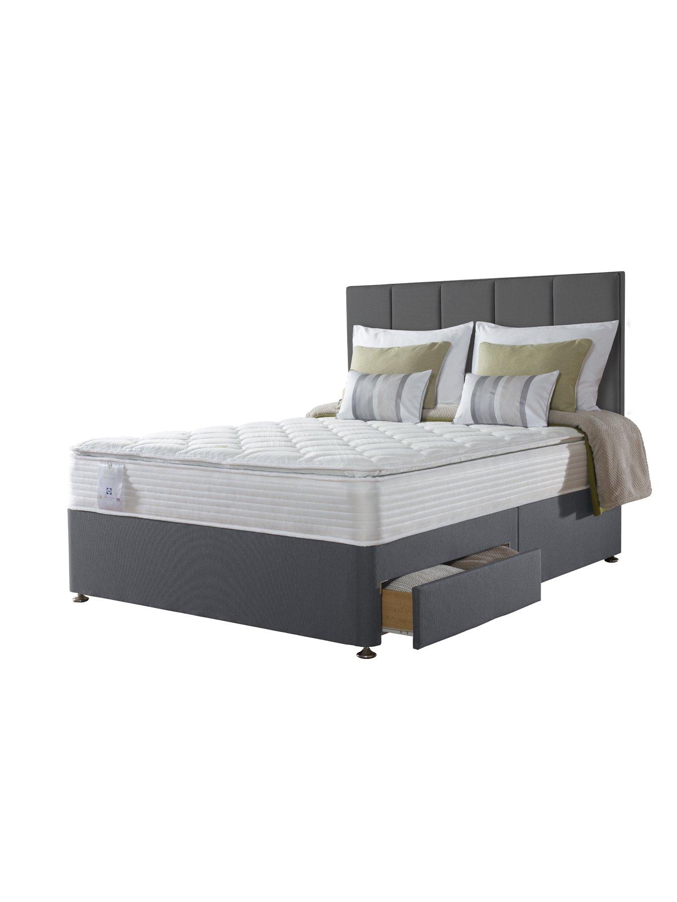 Sealy Activ Renew Ortho Posture Pillow Top Divan With Storage