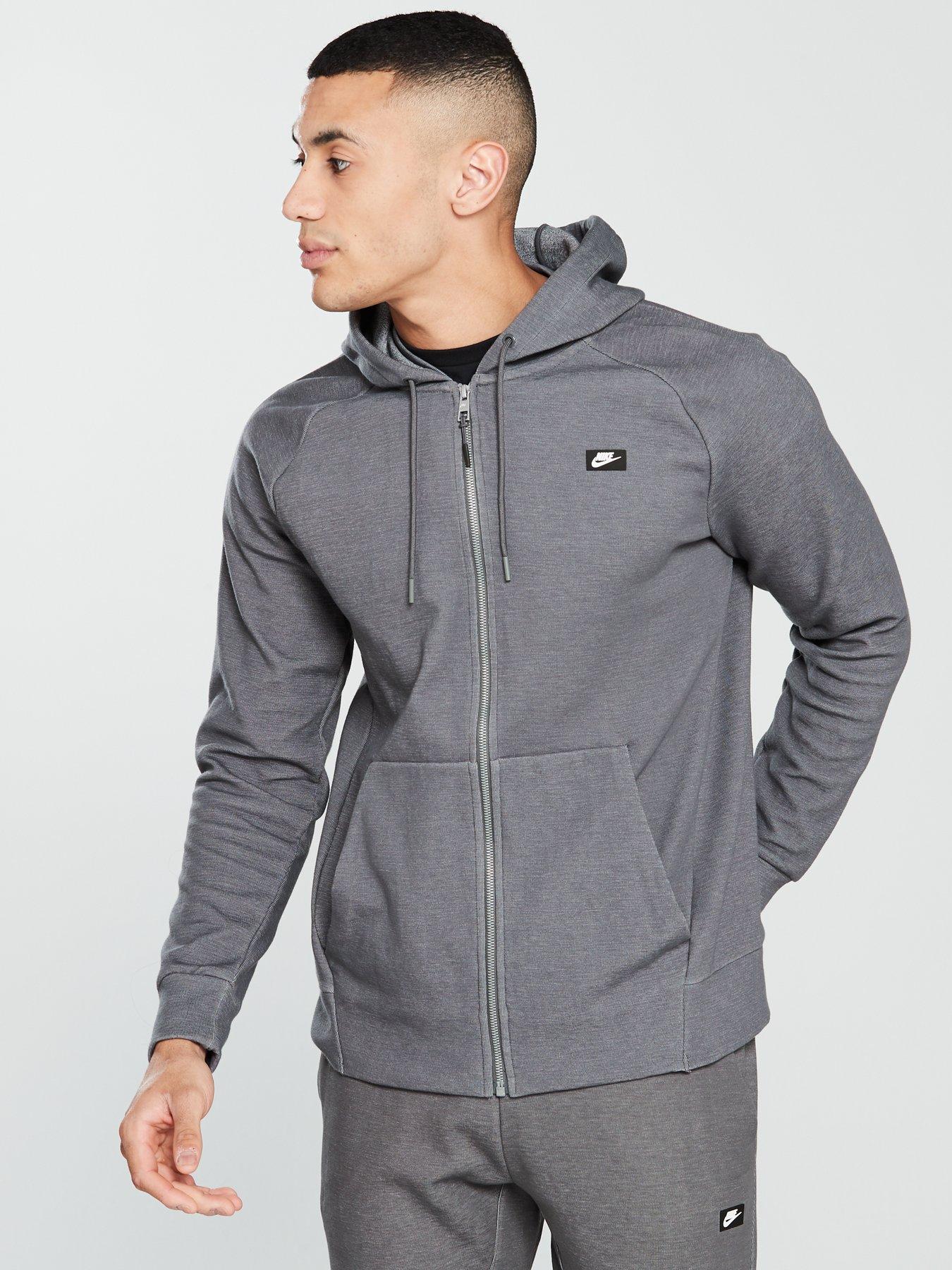 Nike Sportswear Optic Full Zip Hoodie | littlewoodsireland.ie Nike Sportswear Men's Full Zip Hoodie