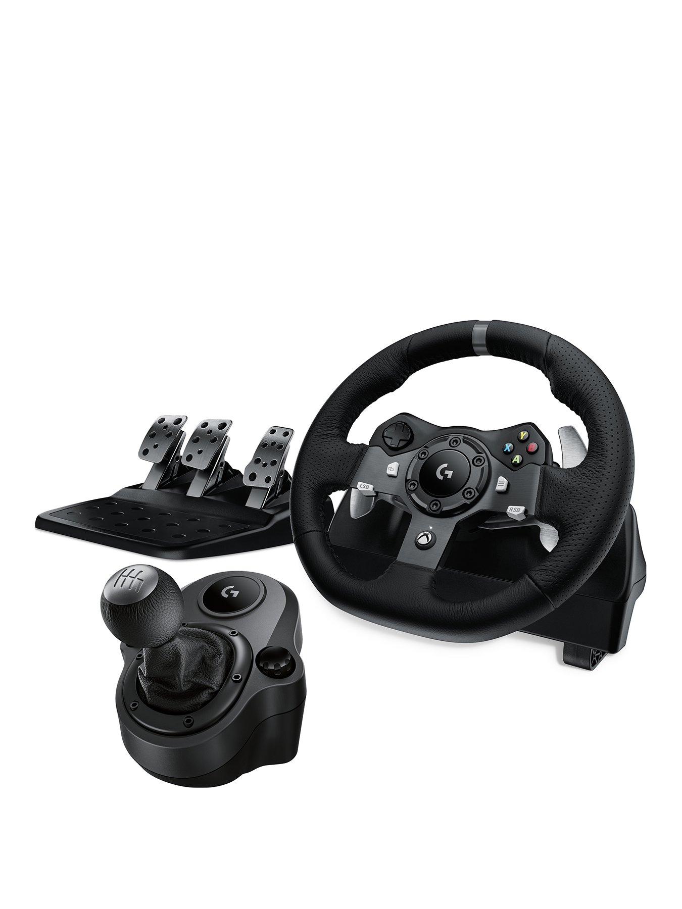 logitech g920 driving force racing wheel for xbox one