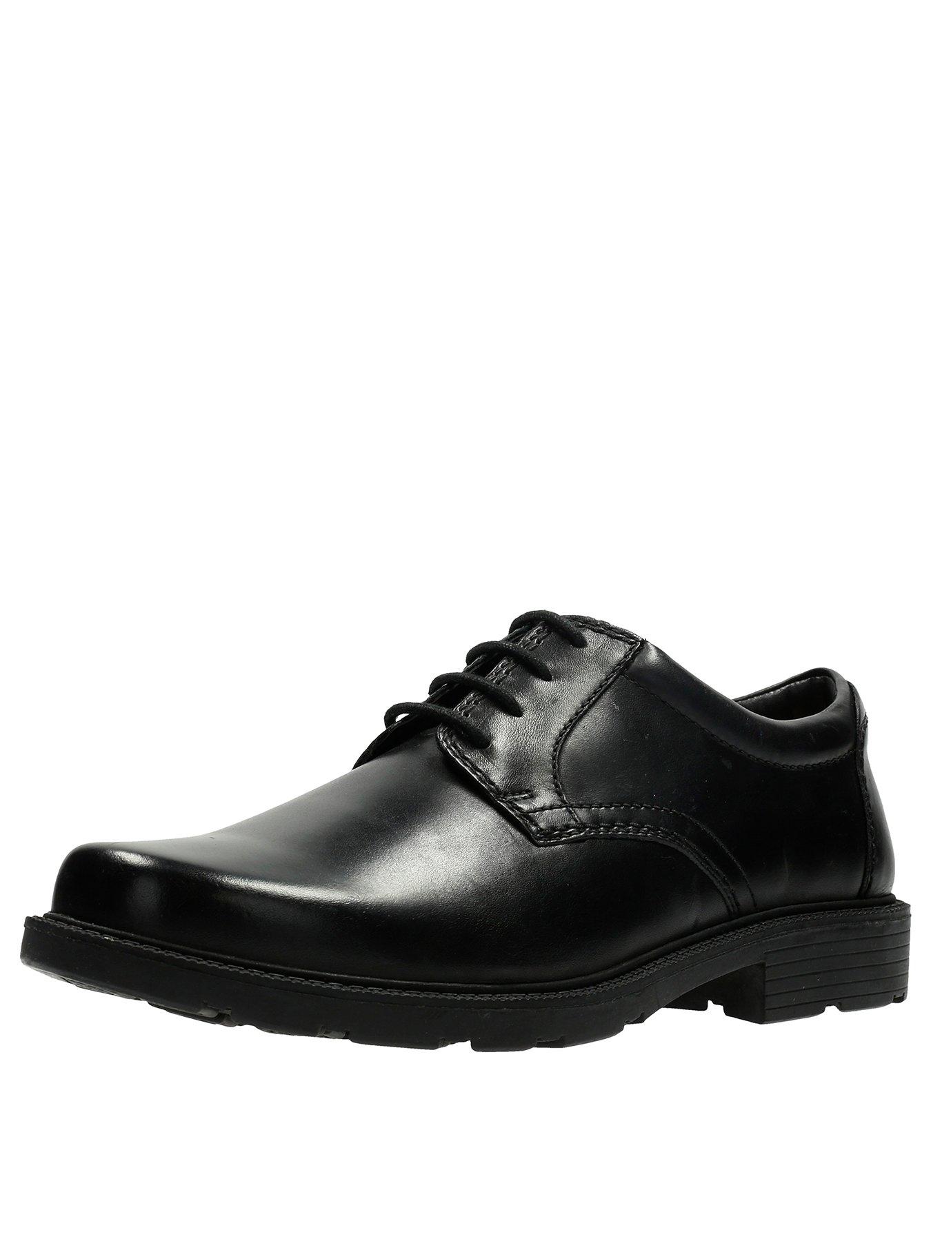 Clarks Lair Watch Shoes - Black 