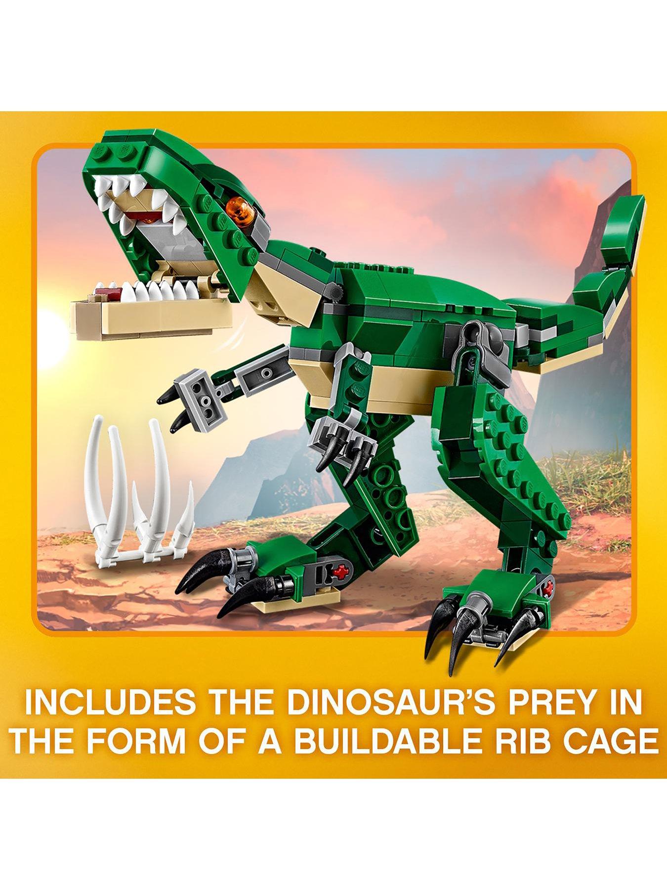 lego creator 3 in 1 dinosaur brontosaurus instructions