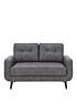skandi-faux-leather-2-seater-sofafront
