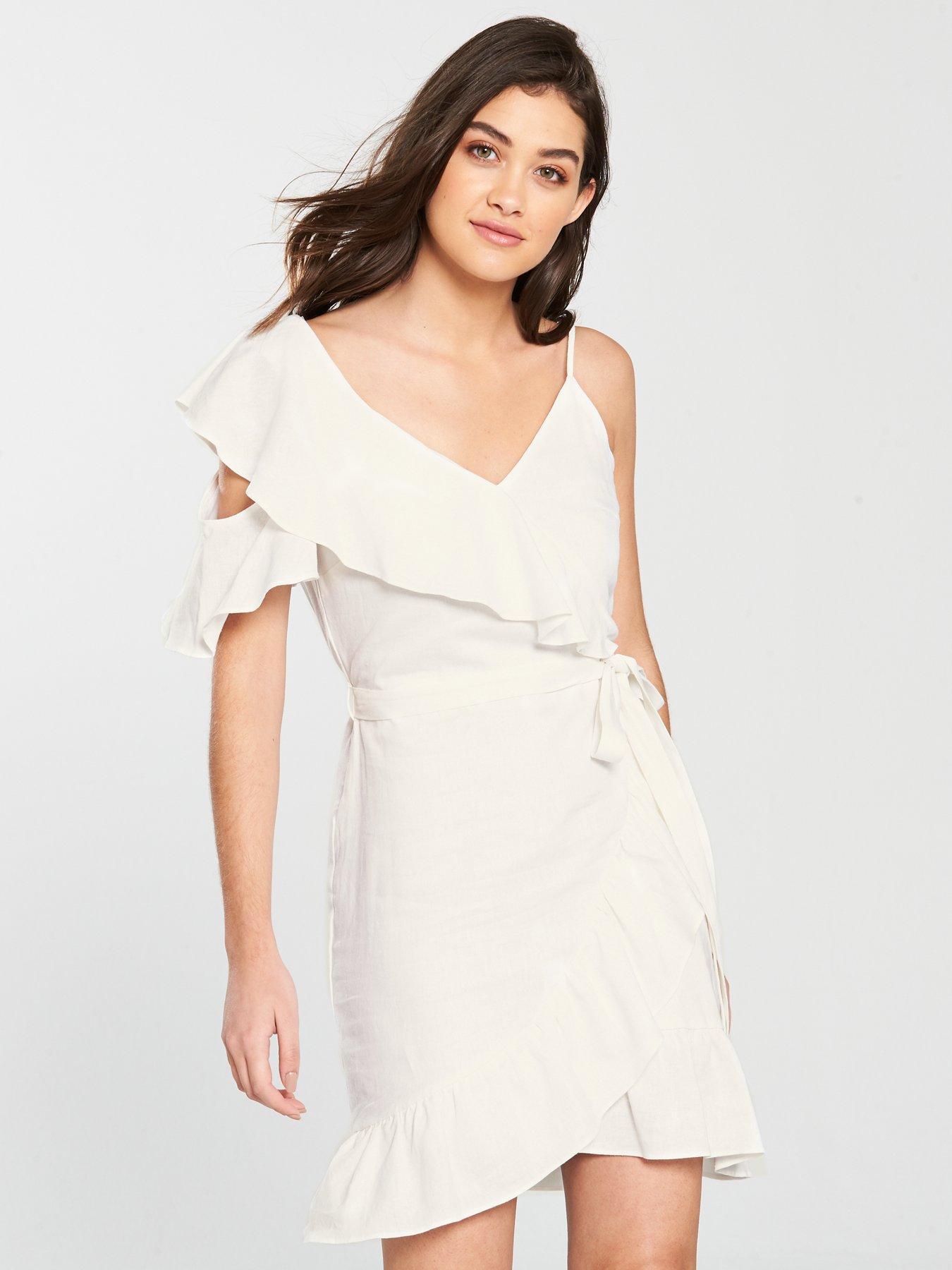 Image for white dresses river island