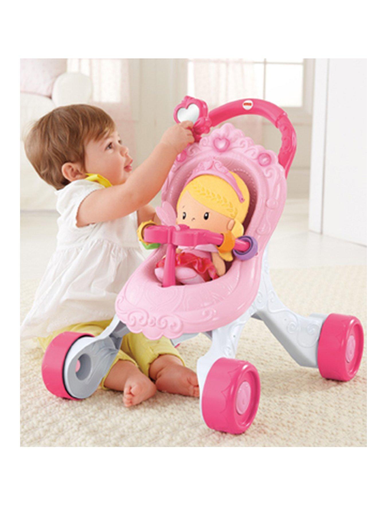 fisher price princess musical stroller