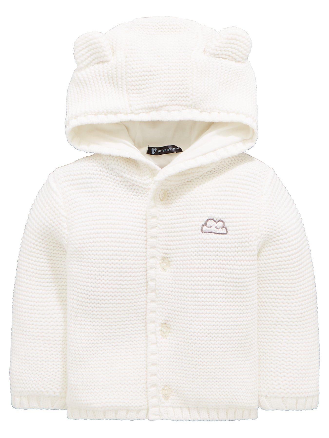 fleece lined cardigan baby