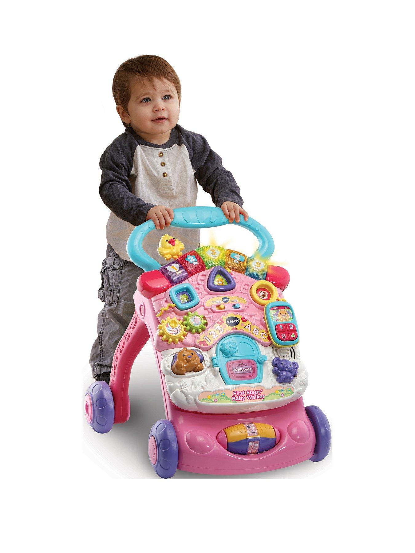 vtech first steps baby walker pink cheapest