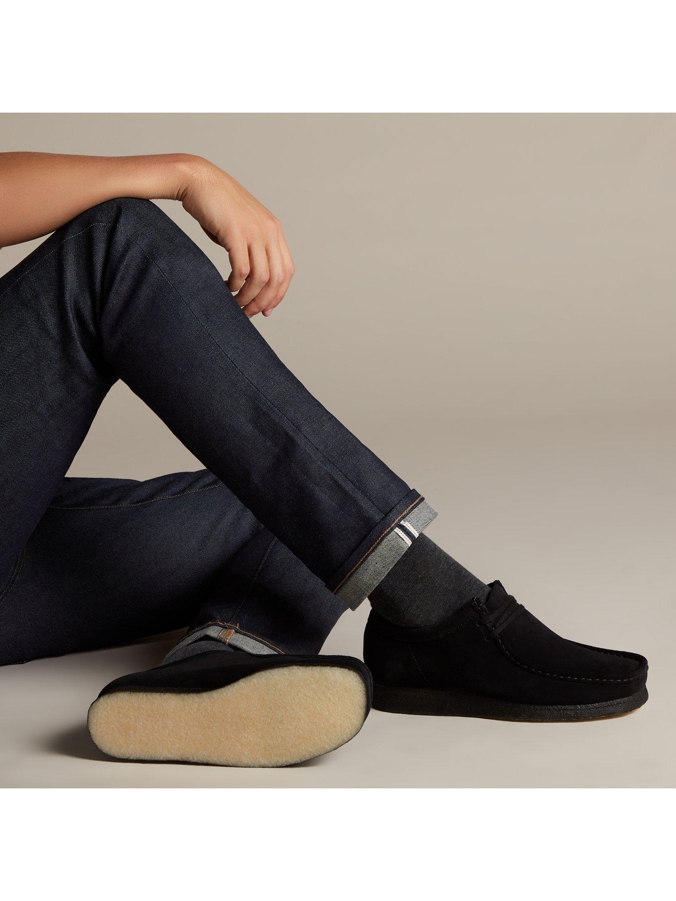 clarks originals wallabee black