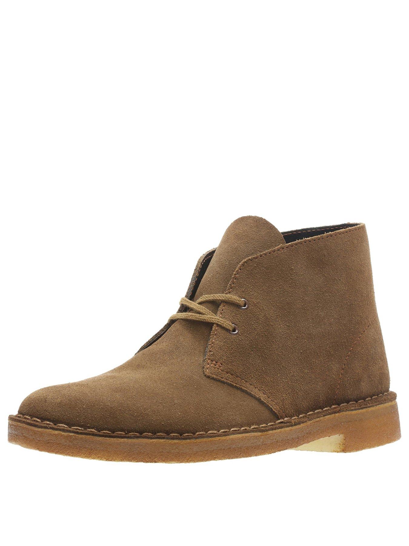 cola suede clarks