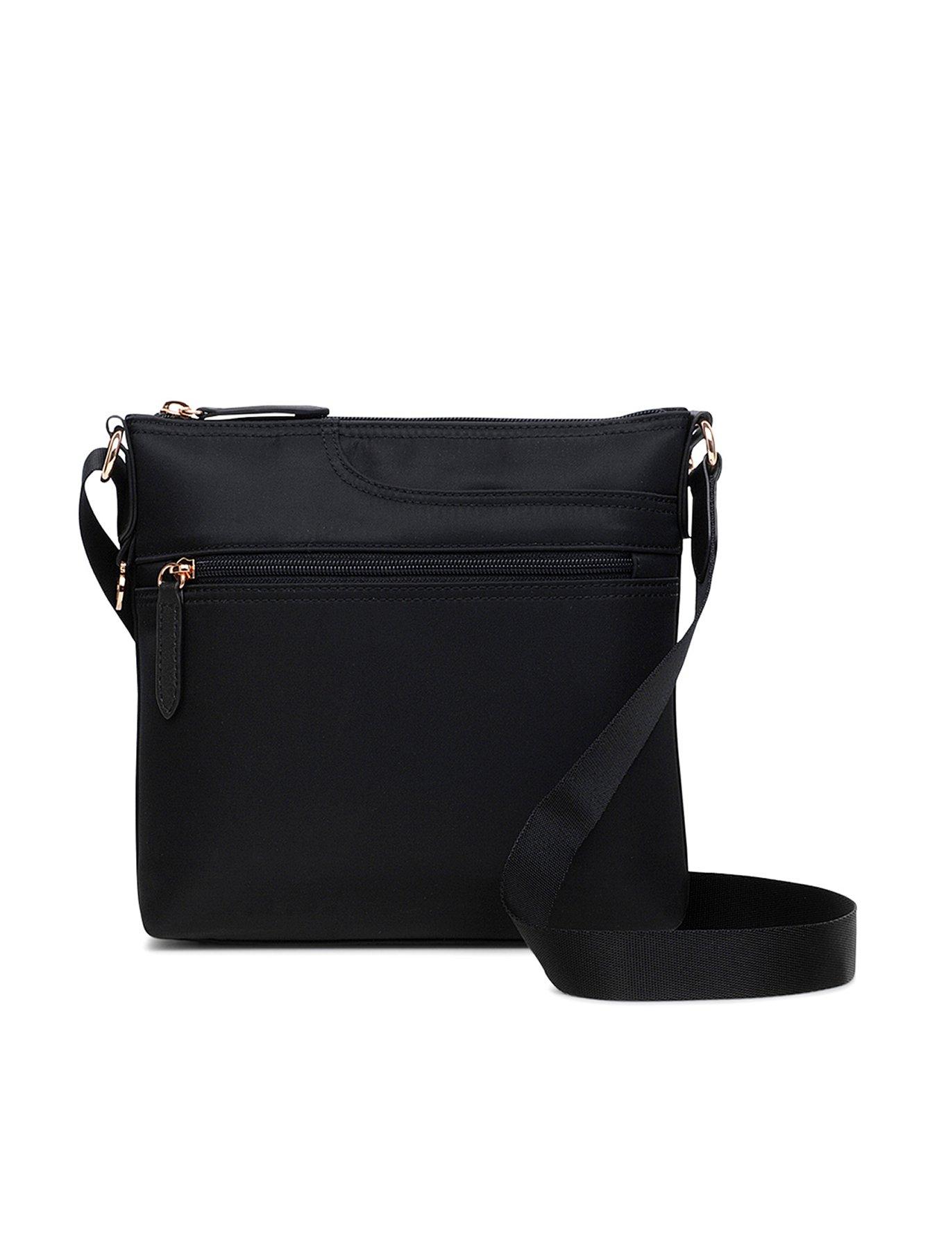 cross body black handbag