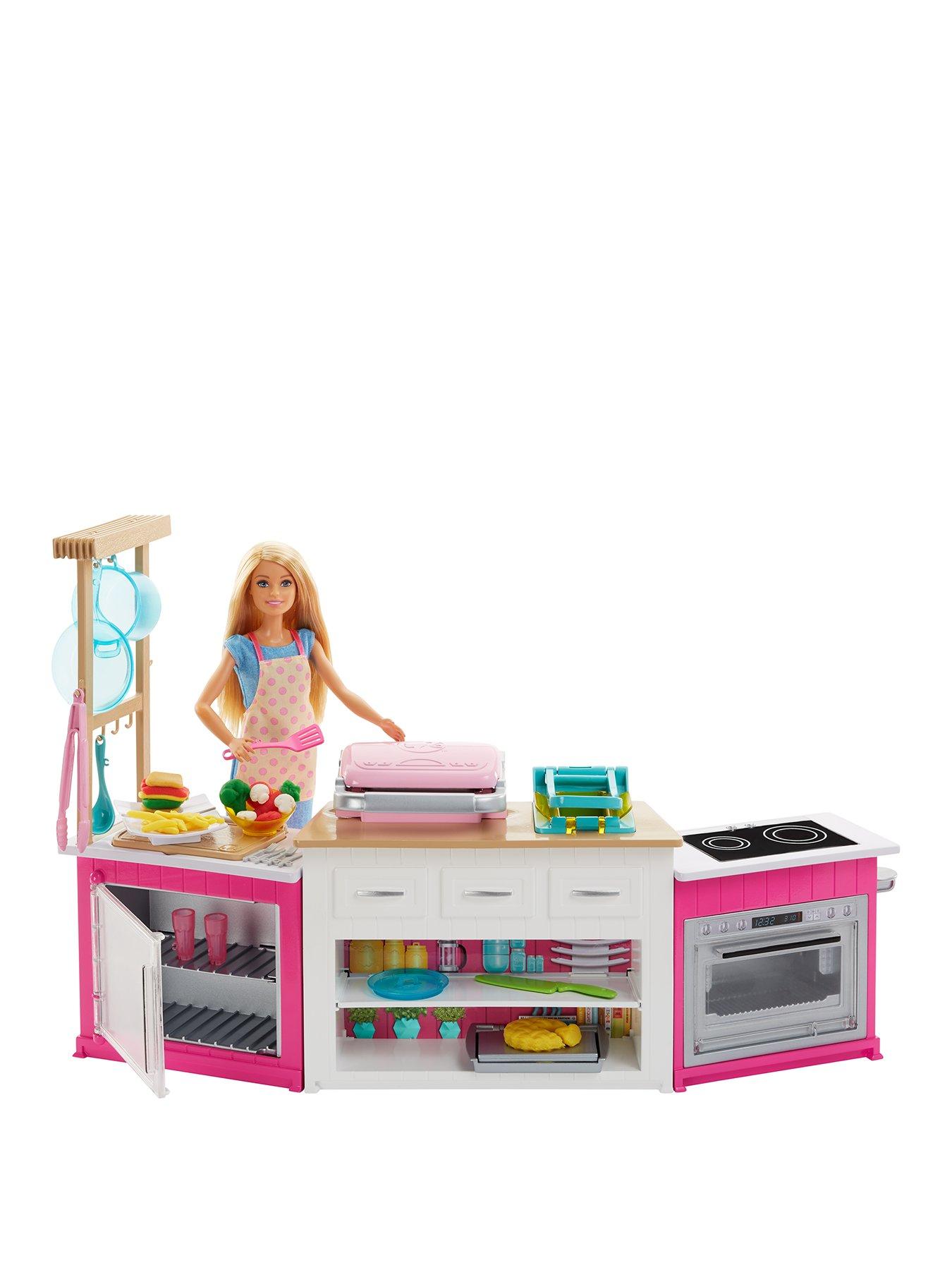 barbie careers bakery chef doll and playset