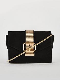 Bags Clutches Purses For Women Littlewoods Ireland Karen Millen Buckle Detail Clutch