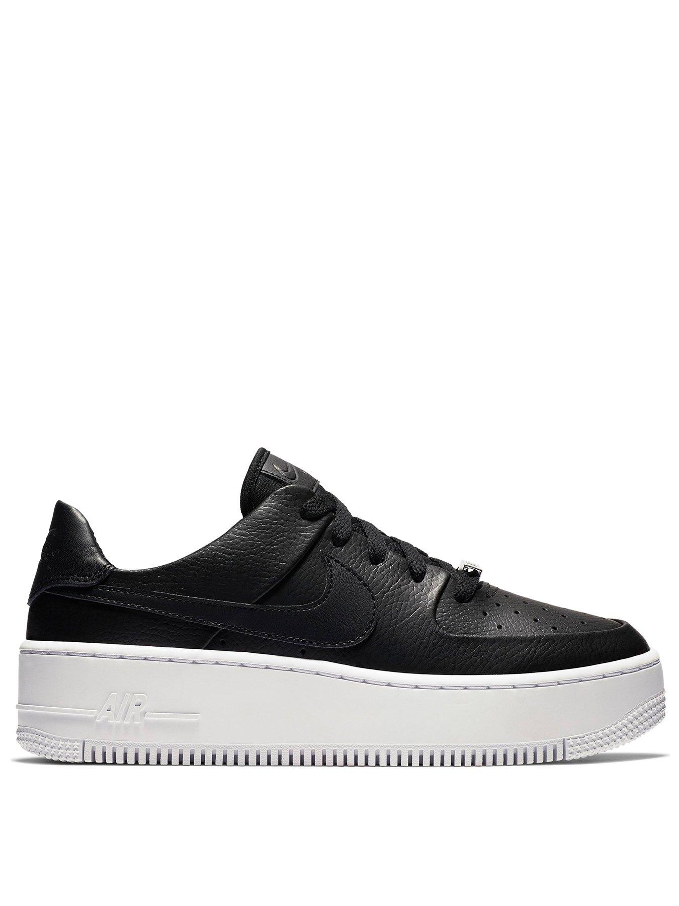 platform air force 1 black